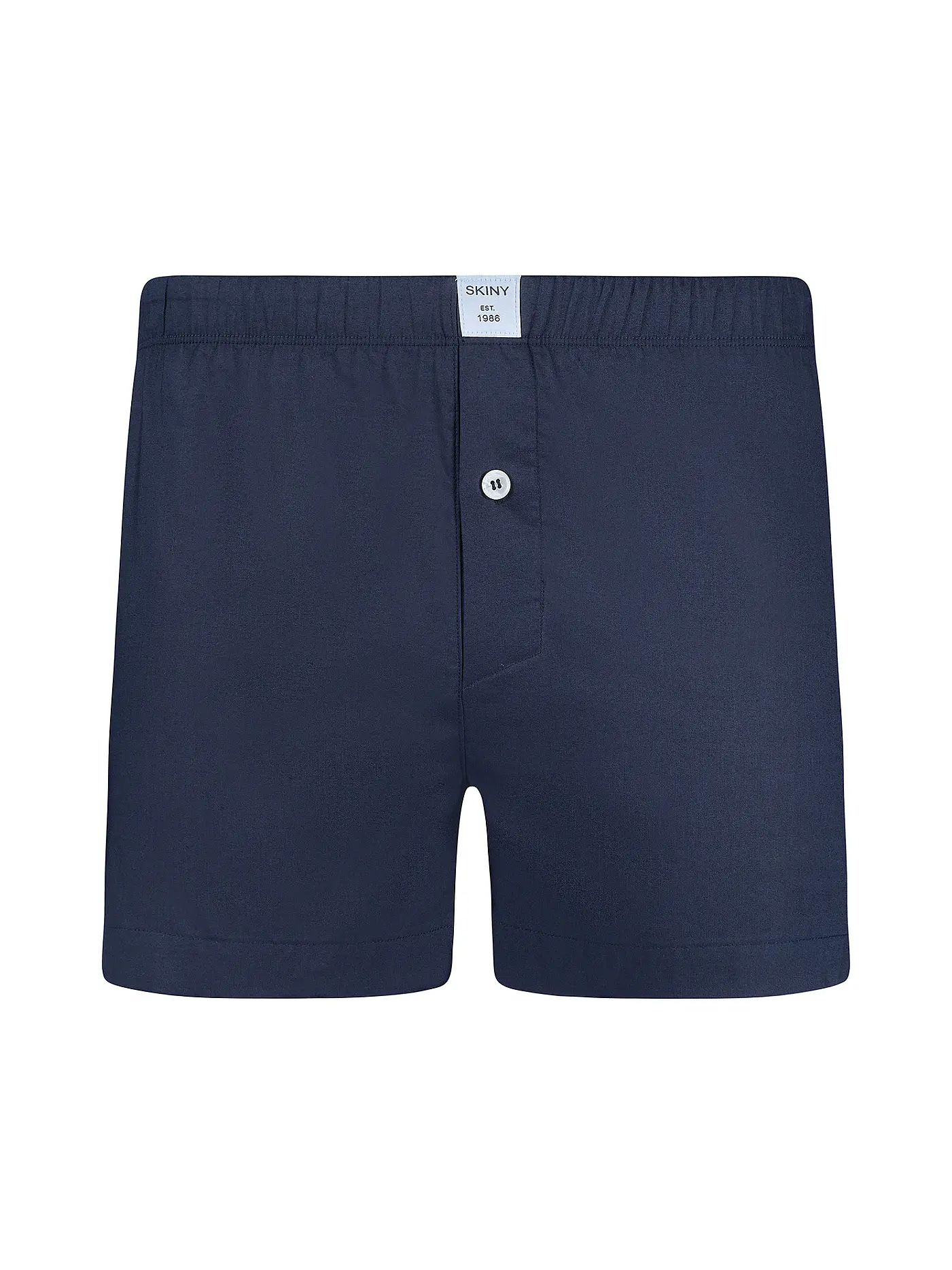 SKINY | Boxershorts blue microstripes | dunkelblau